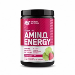 Optimum Nutrition ESSENTIAL AMIN.O. ENERGY® Strawberry Lime 0.6 lb (30 Servings) Chile | 165-LAWXQC