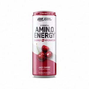 Optimum Nutrition ESSENTIAL AMIN.O. ENERGY+ Electrolytes Sparkling Juicy Cherry 355ml * 12 Cans (12 Servings) Chile | 895-JGTBSA