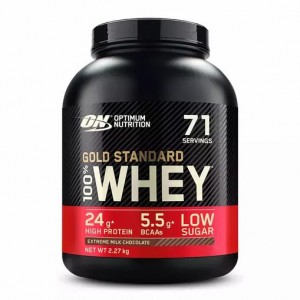 Optimum Nutrition Gold Standard 100% Whey Proteina Extreme Milk Chocolate 2.27 kg (71 Servings) Chile | 650-DZYOSA
