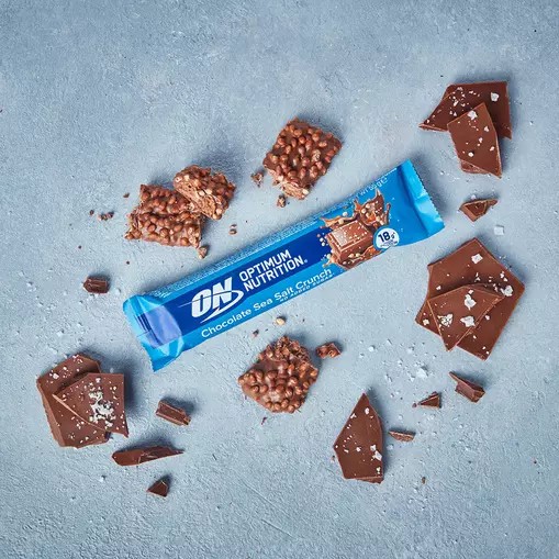 Optimum Nutrition Protein Bar Chocolate Sea Salt Crunch 720 grams (12 Bars) Chile | 902-AVXLQJ